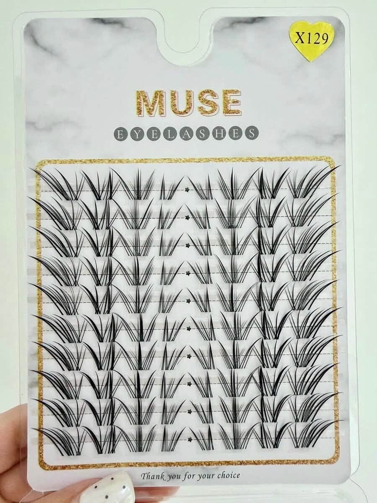 Lông Mi Giả Tách Sợi Mi Chùm Muse