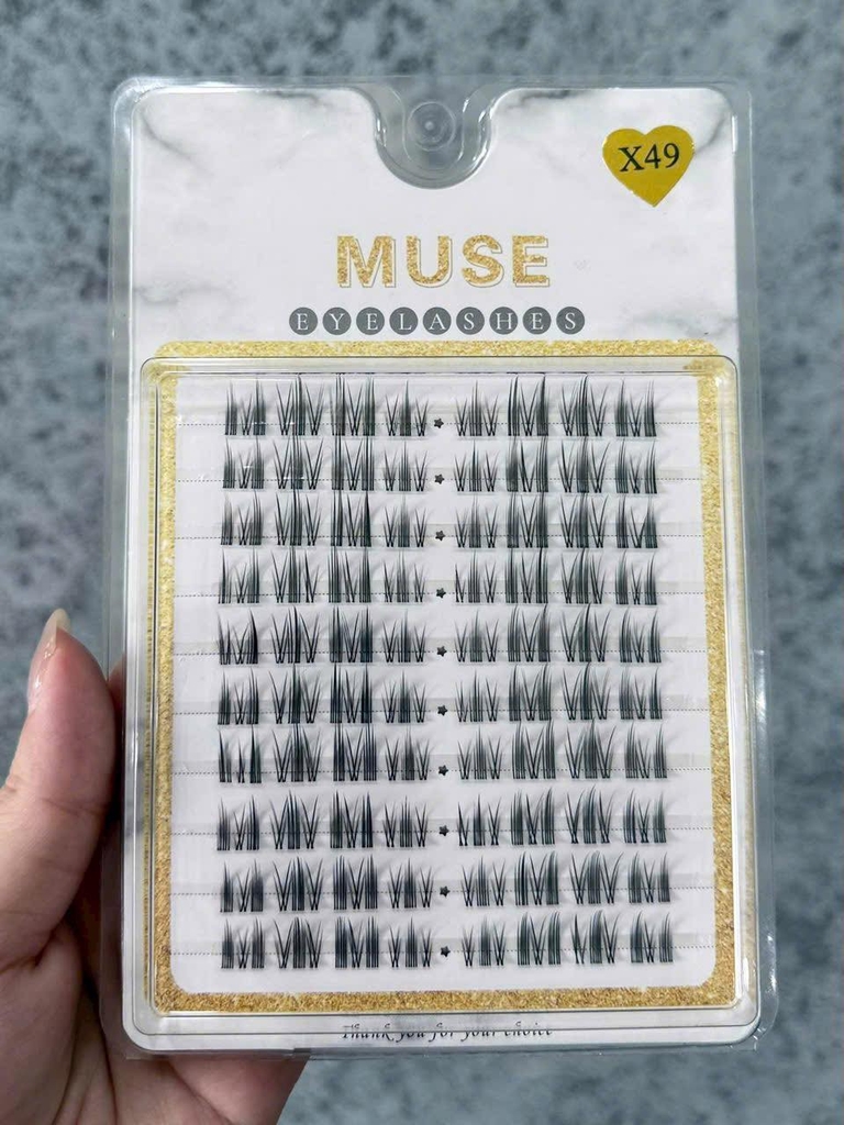 Lông Mi Giả Tách Sợi Mi Chùm Muse