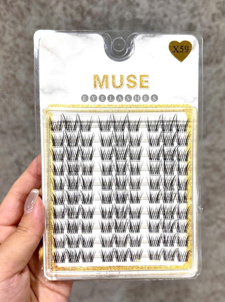 Lông Mi Giả Tách Sợi Mi Chùm Muse