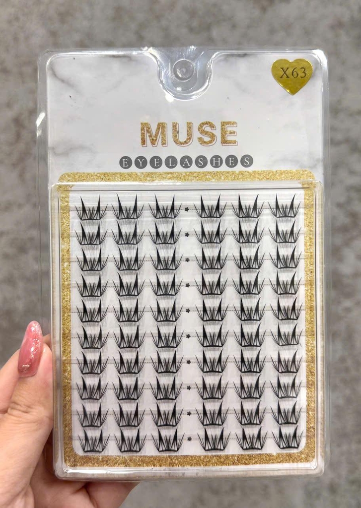 Lông Mi Giả Tách Sợi Mi Chùm Muse