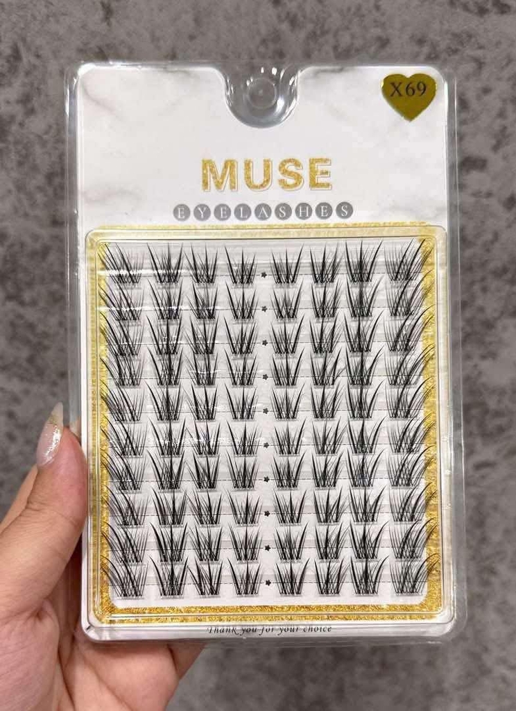 Lông Mi Giả Tách Sợi Mi Chùm Muse