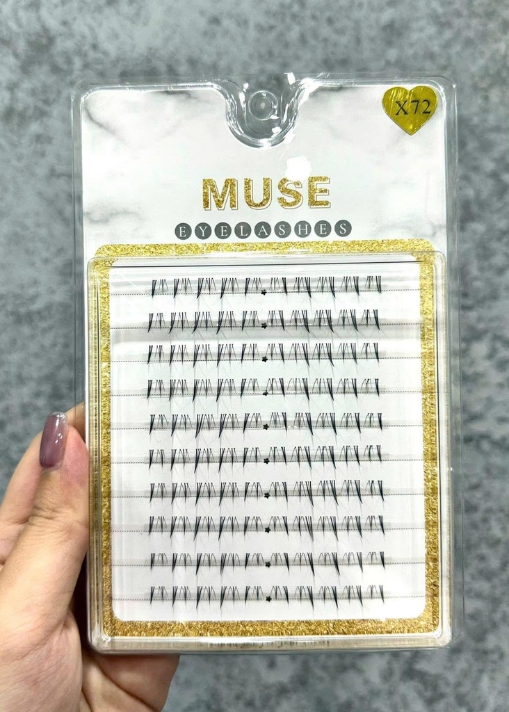 Lông Mi Giả Tách Sợi Mi Chùm Muse