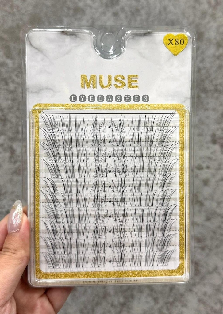 Lông Mi Giả Tách Sợi Mi Chùm Muse