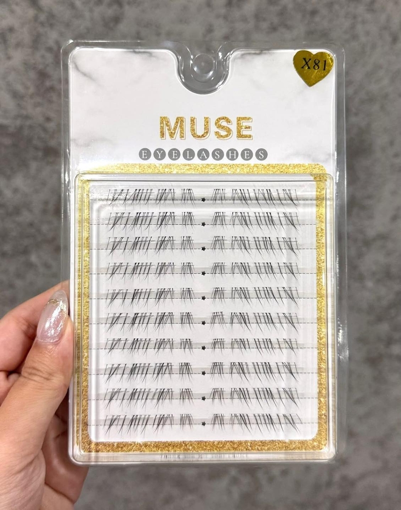 Lông Mi Giả Tách Sợi Mi Chùm Muse
