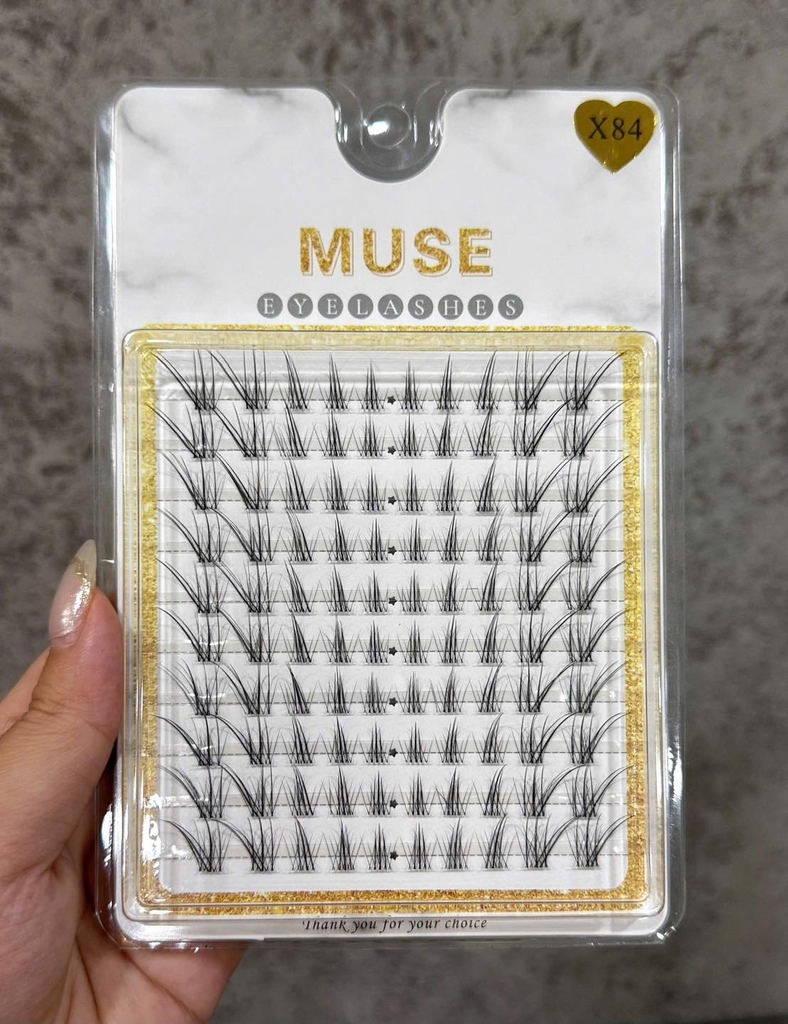 Lông Mi Giả Tách Sợi Mi Chùm Muse