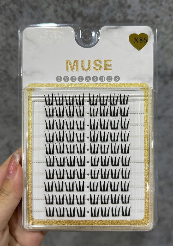 Lông Mi Giả Tách Sợi Mi Chùm Muse