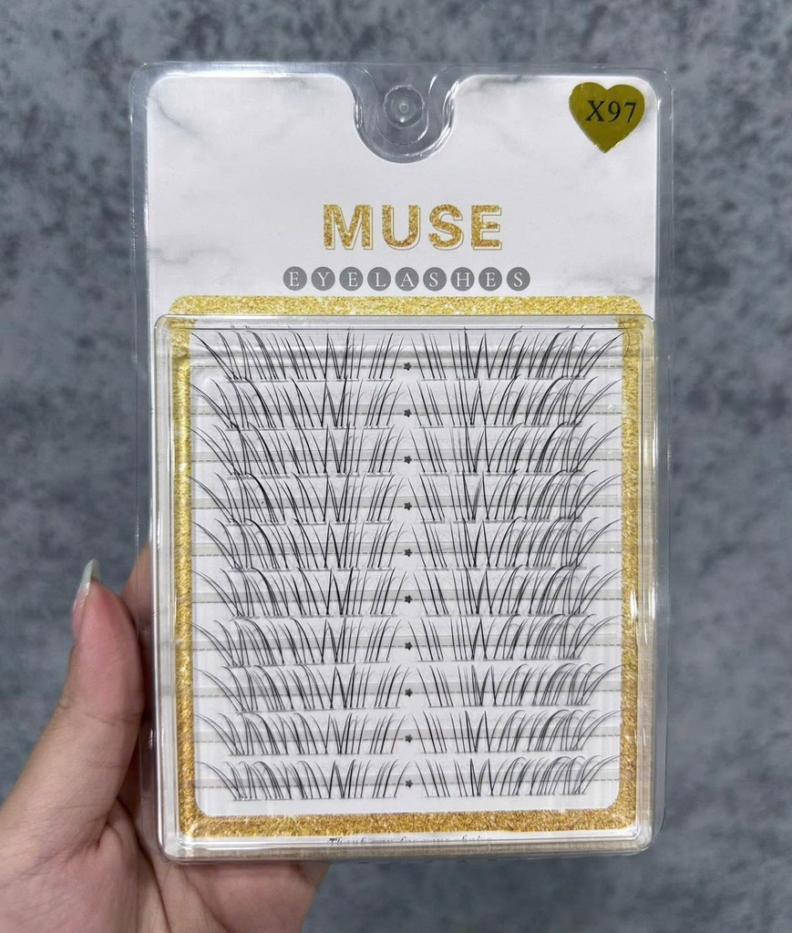 Lông Mi Giả Tách Sợi Mi Chùm Muse