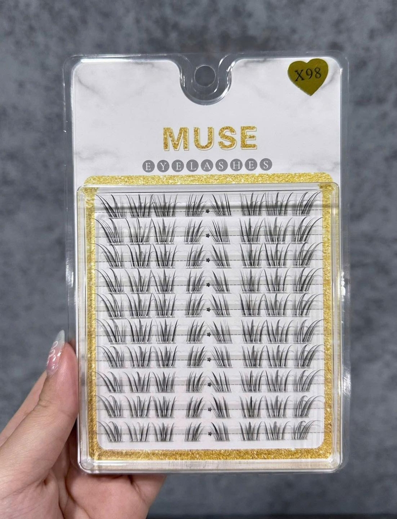 Lông Mi Giả Tách Sợi Mi Chùm Muse