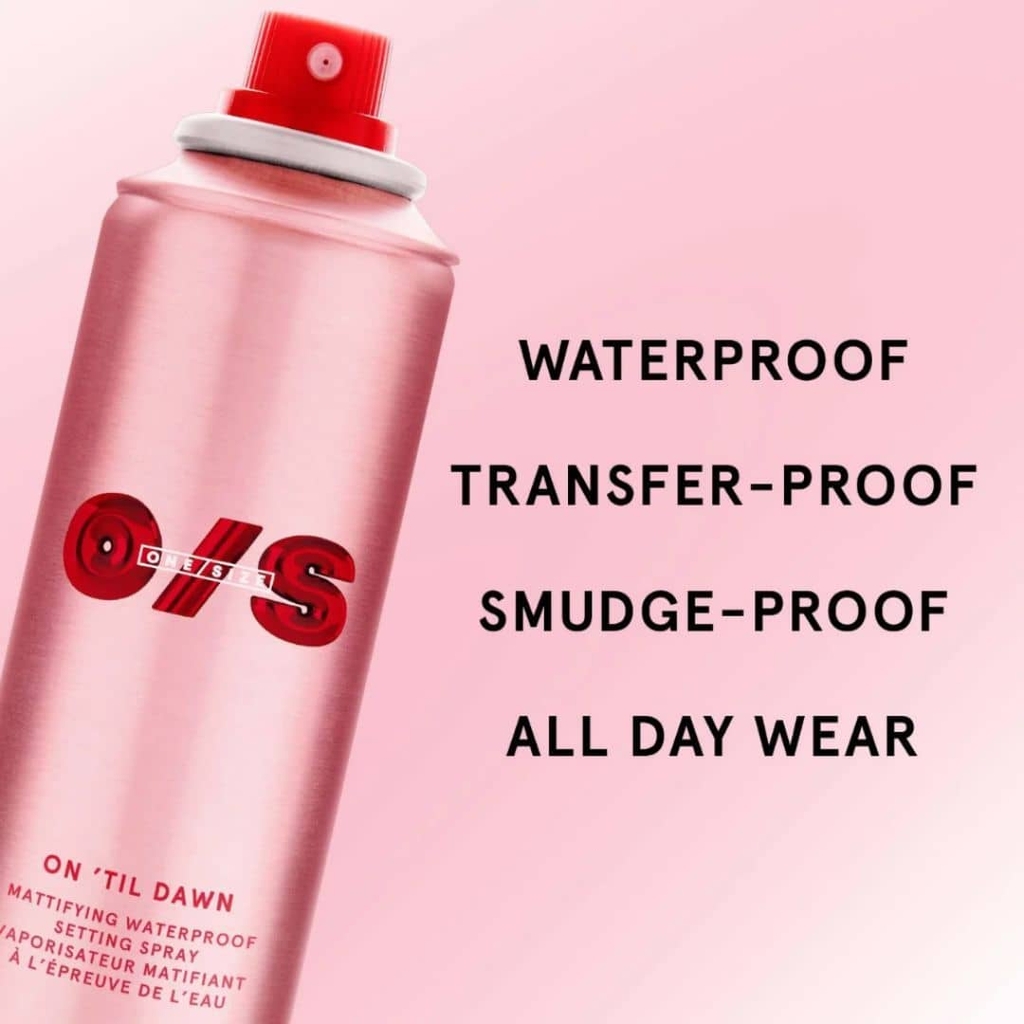 Xịt Khóa Nền One Size By Patrick Starrr On ‘Til Dawn Mattifying Waterproof Setting Spray 143ml Chống Thấm Nước