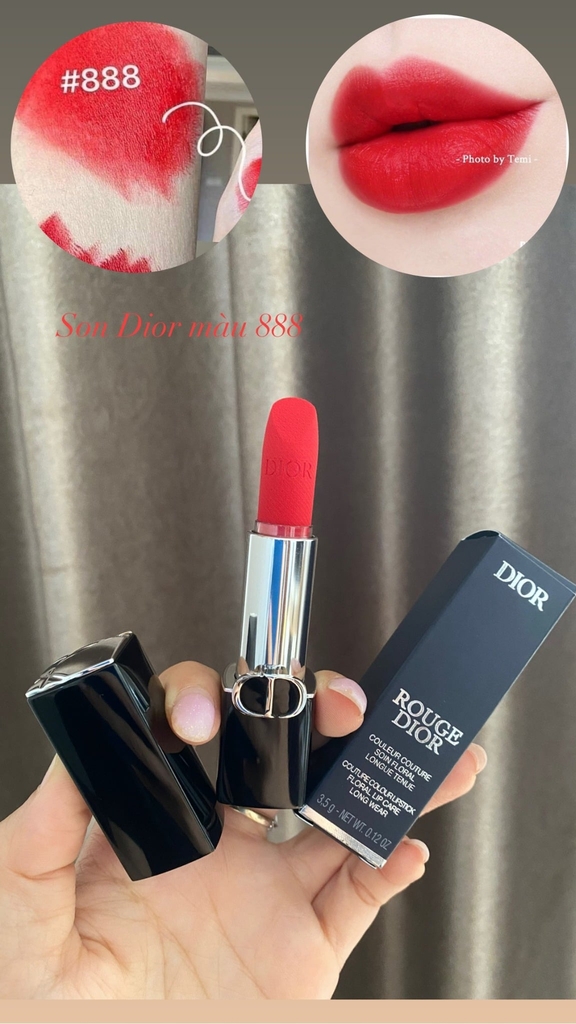 Son Thỏi Dior Rouge Velvet  Matte