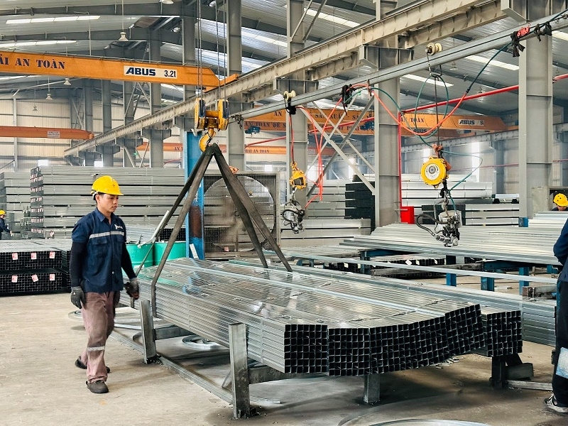 Thép hộp vuông mạ kẽm Vitek 50x50