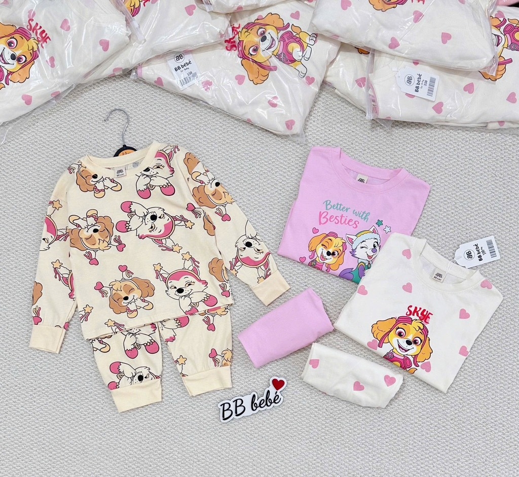 SET 3 BỘ THU ĐÔNG BÉ GÁI IN HÌNH CHÚ CHÓ