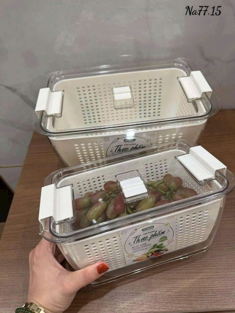 ĐỒ GIA DỤNG - SET 2 HỘP HOKORI ĐỰNG THỰC PHẨM