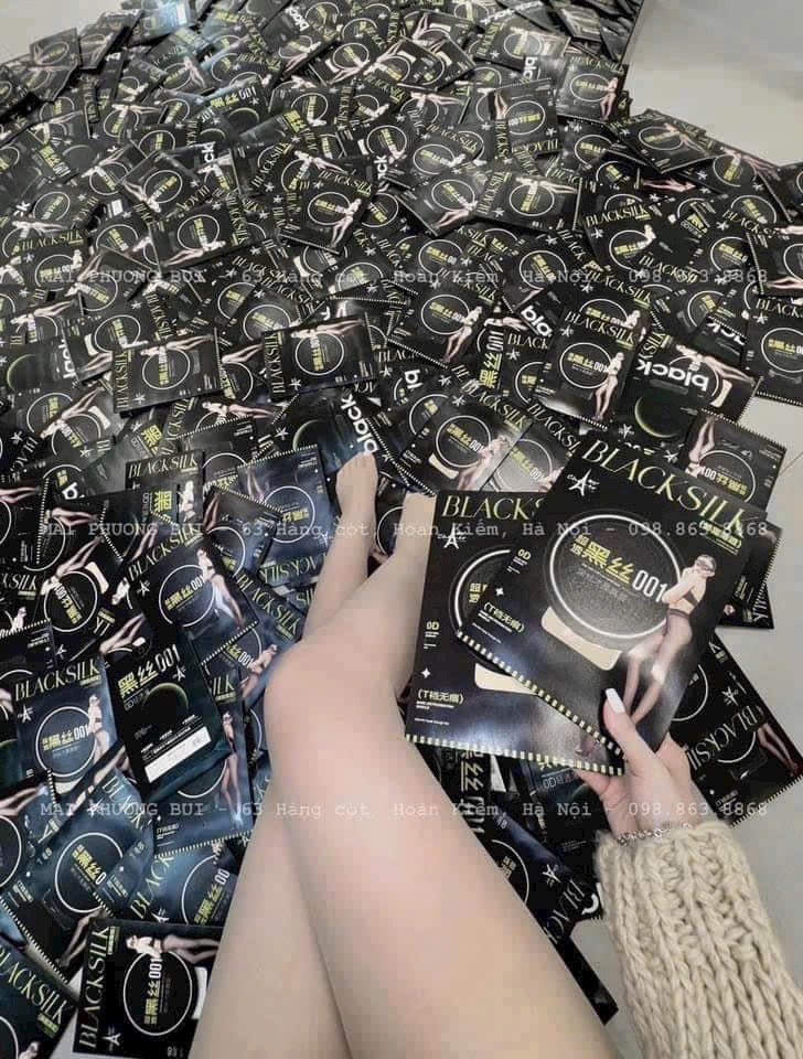 ĐỒ LÓT - SET 2 QUẦN TẤT BLACK ĐEN DA NỮ