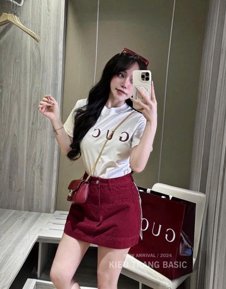 CHÂN VÁY BÒ NỮ TÚI NGANG 3 MÀU (2X) SẴN (XẢ  79k)