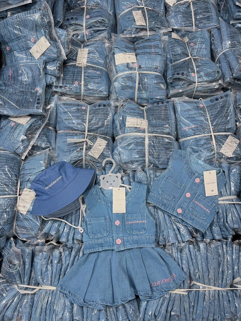 SÉT JEAN CALVIN KÈM MŨ BÉ GÁI (LOẠI ĐẮT) SẴN (XẢ 75k)