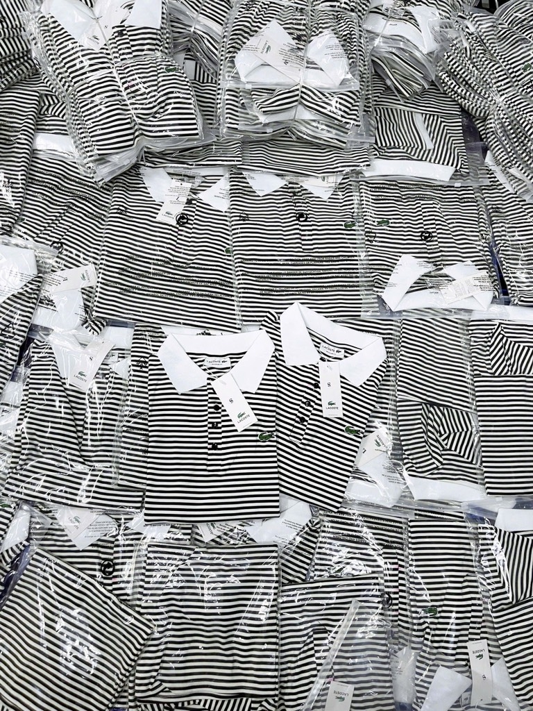 ÁO POLO LACOSTE THÊU CÁ SẤU KẺ NỮ