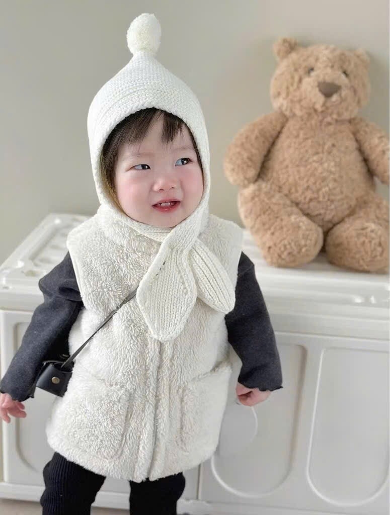 ÁO GHILE LÔNG DÀI HÀNG TUỒN 5 MÀU BÉ TRAI BÉ GÁI