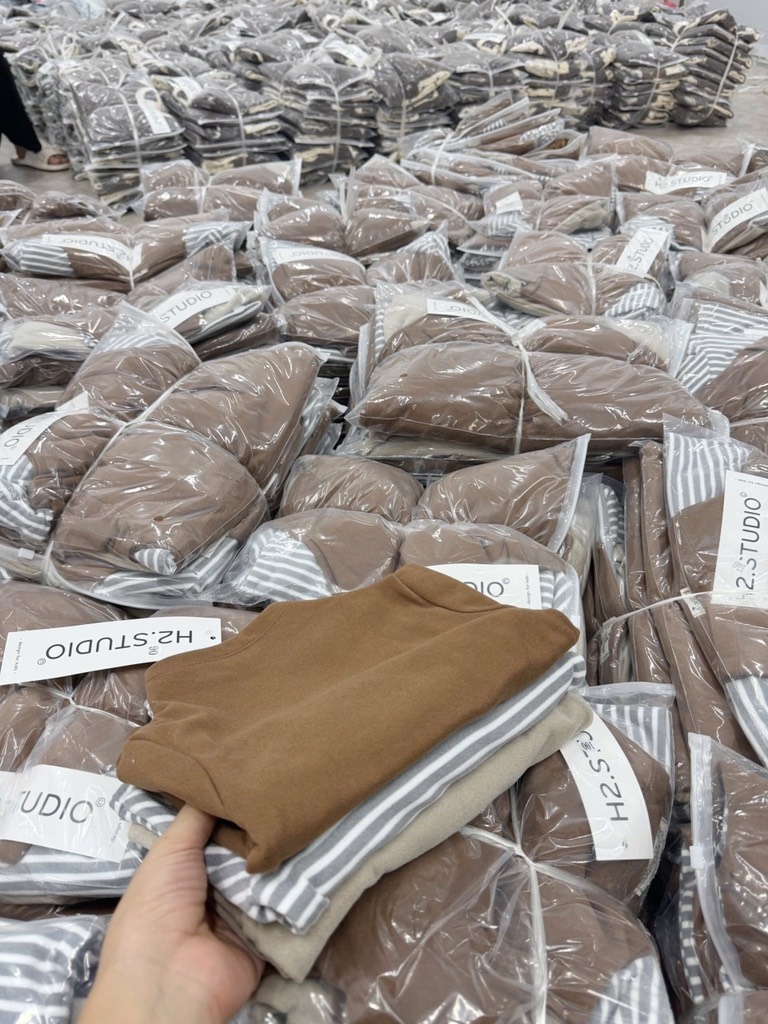 SET 3 ÁO GIỮ NHỆT DÀI TAY BÉ TRAI BÉ GÁI