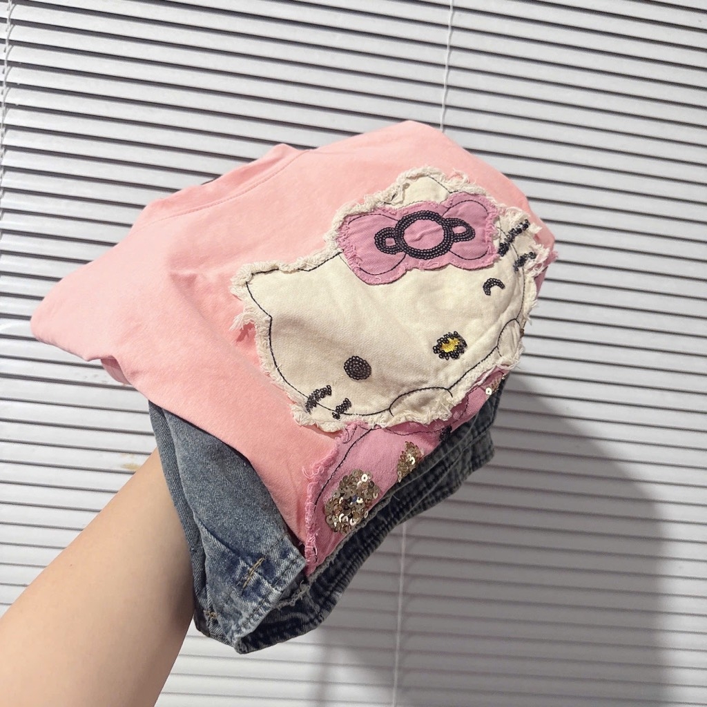 SET CỘC ÁO MÈO QUẦN JEAN NỮ