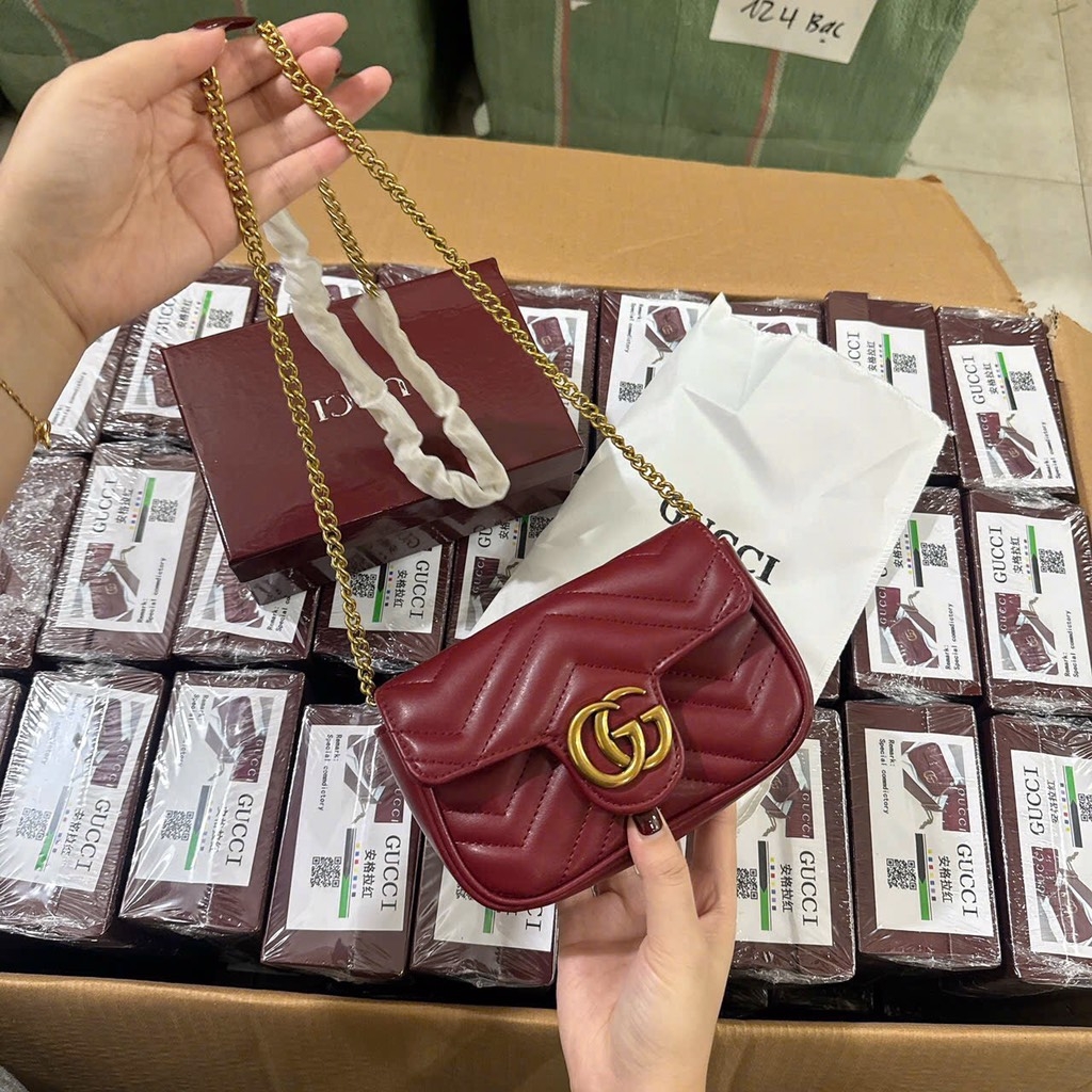TÚI XÁCH - TÚI GUCCI ĐỎ SIÊU HÓTTTT