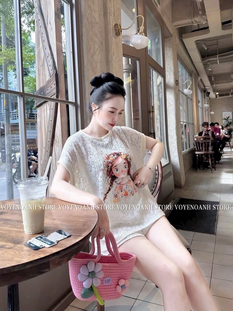 SET CỘC REN CÔ GÁI ĐEN