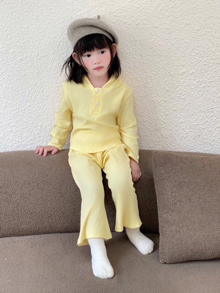 SET 2 BỘ TĂM DÀI BASIC CÓ MŨ BÉ GÁI