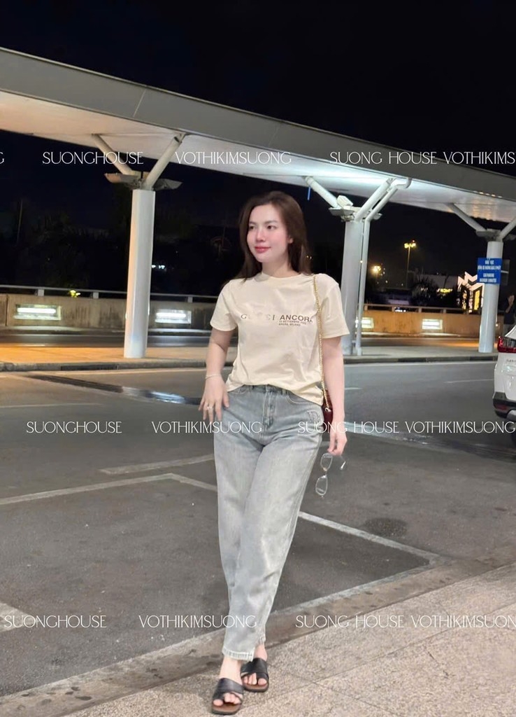 ÁO PHÔNG TEE CỘC TAY 2 MÀU NỮ