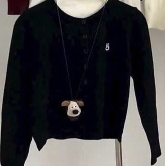 ÁO LEN CADIGAN KÈM GẤU QC NỮ