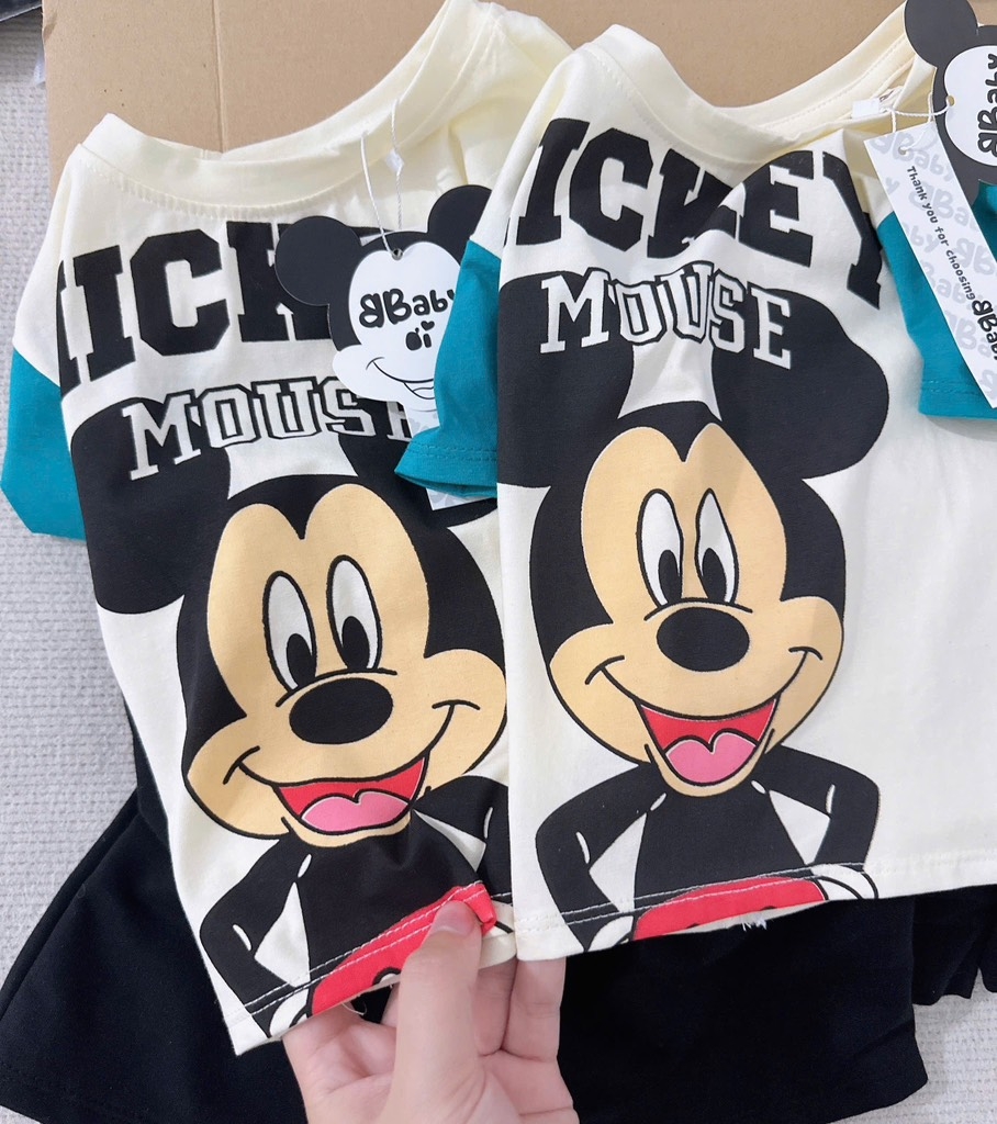SET MICKEY COVER NEXT BÉ TRAI SẴN( xả 50k)
