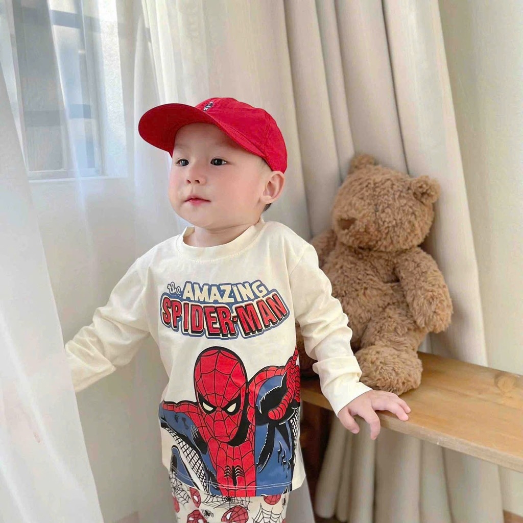 SET 2 BỘ DÀI NGƯỜI NHỆN BÉ TRAI