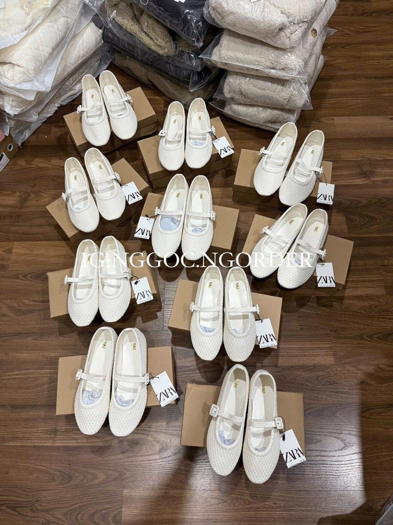 GIÀY DÉP - GIÀY BB TRẮNG NỮ