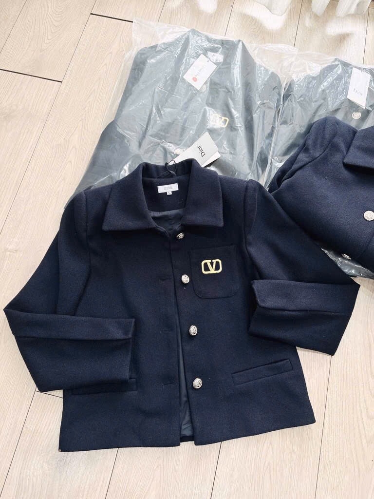 ÁO DẠ CD 2 LỚP CÚC ĐỒNG NỮ THU ĐÔNG