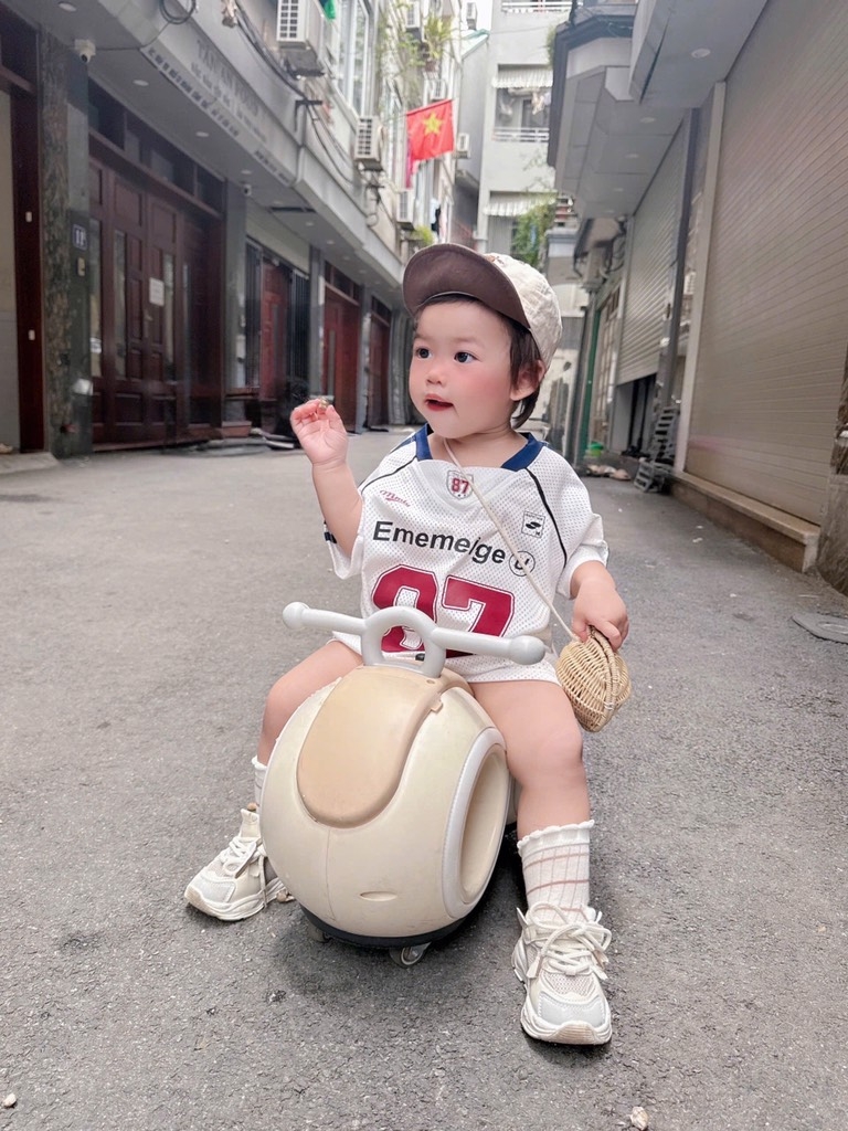 SET 2 ÁO PHÔNG LƯỚI 87 BÉ TRAI BÉ GÁI