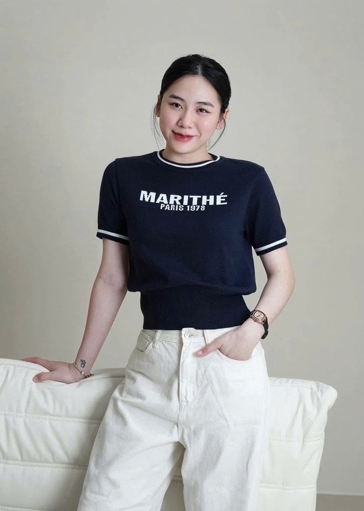 ÁO LEN BO CỔ MARI 2 MÀU NỮ SẴN(SALE 99k)