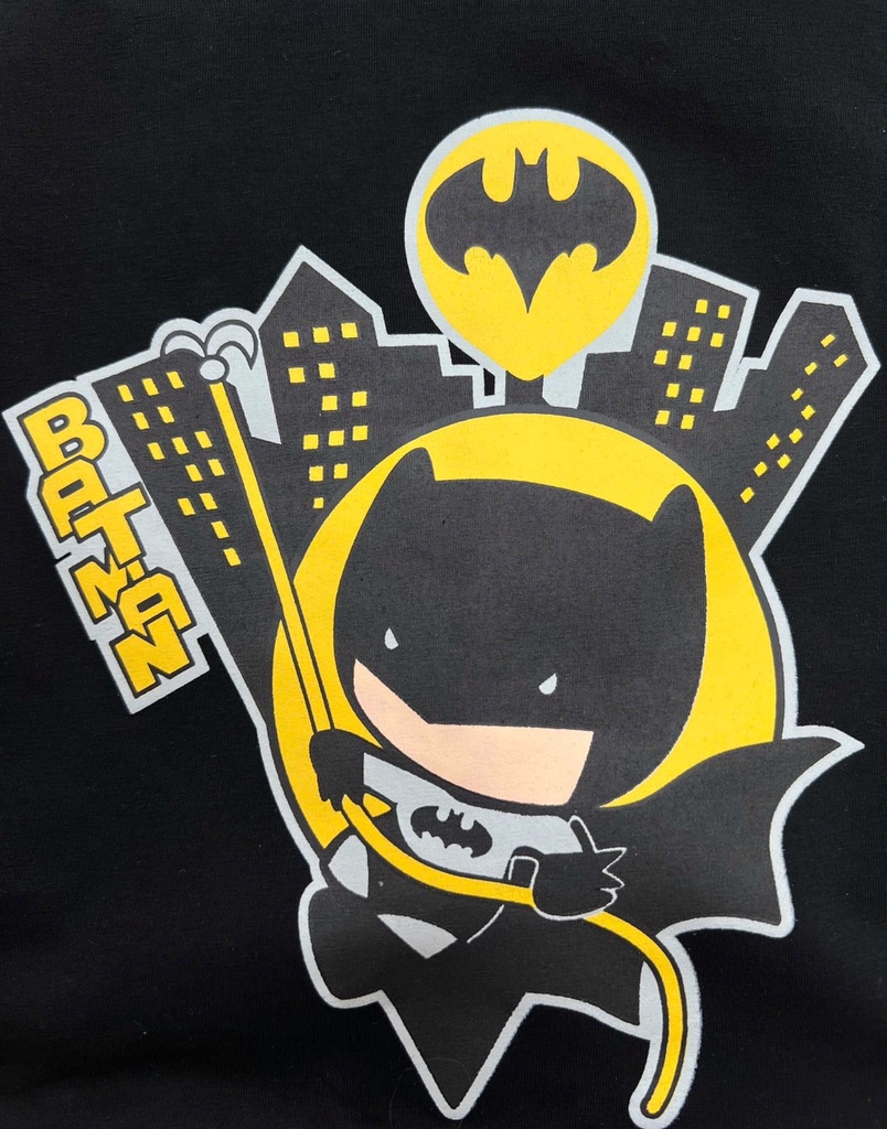 SET BỘ COTTON BATMAN TONE ĐEN VÀNG CHO BÉ TRAI( xả 57k )