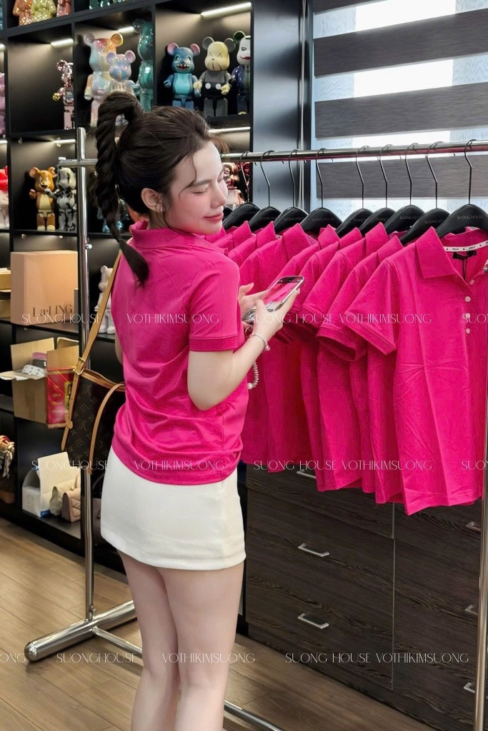 ÁO CỔ ĐỨC HỒNG SEN THÊU NGỰA NỮ SẴN(XẢ 55k)
