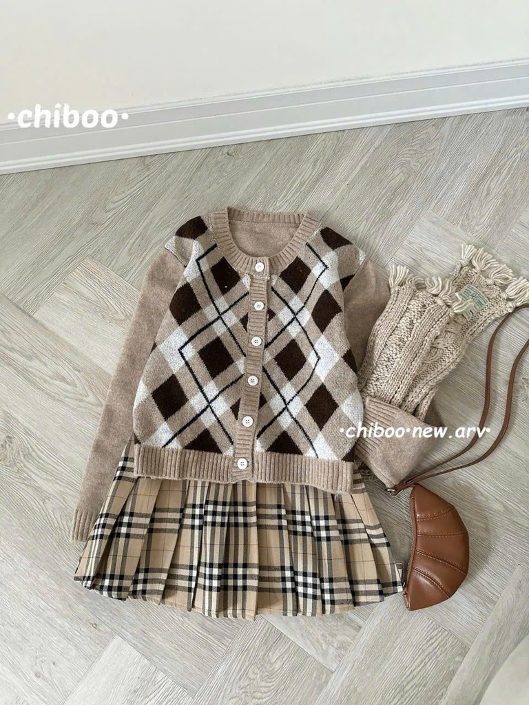 ÁO LEN CARDIGAN TRÁM QC NỮ THU ĐÔNG