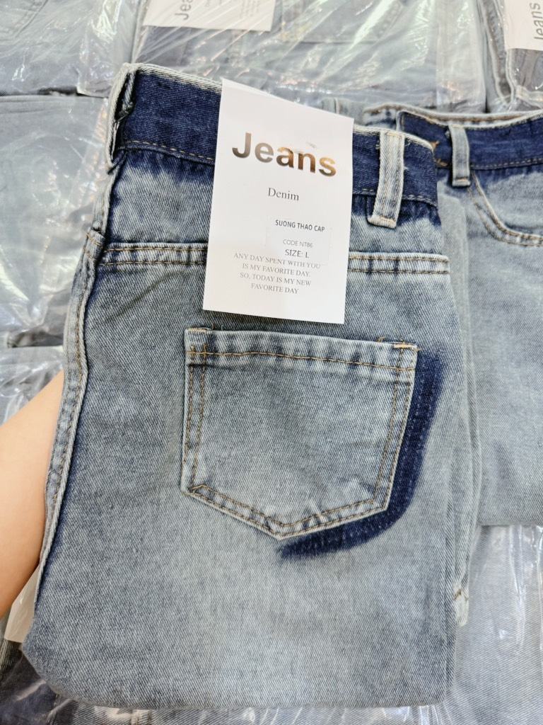 QUẦN BÒ NỮ SUÔNG CẠP ĐẬM