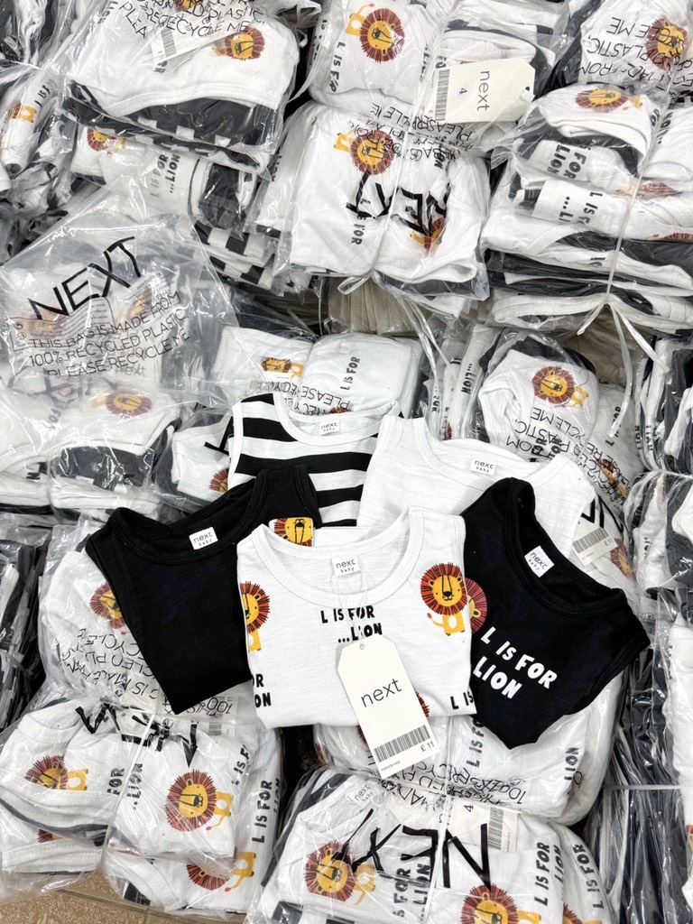 SET 5 ÁO BA LỖ SƯ TỬ NEXT BÉ TRAI (SALE 79k)