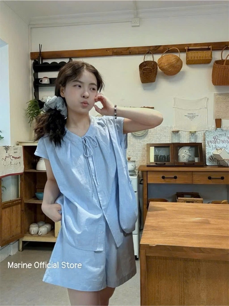 SET BỘ XANH BIỂN NỮ HOT