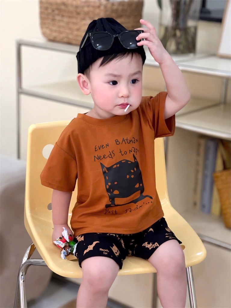 SET COTTON BATMAN CAM ĐẤT CHO BÉ TRAI( xả 50k)