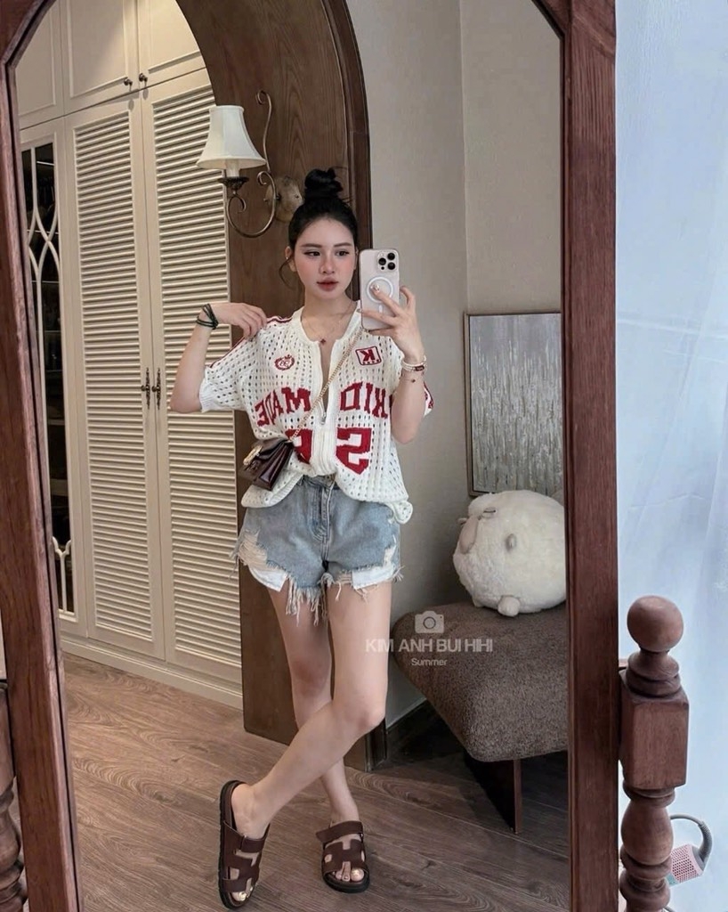 ÁO REN LỖ QC NỮ