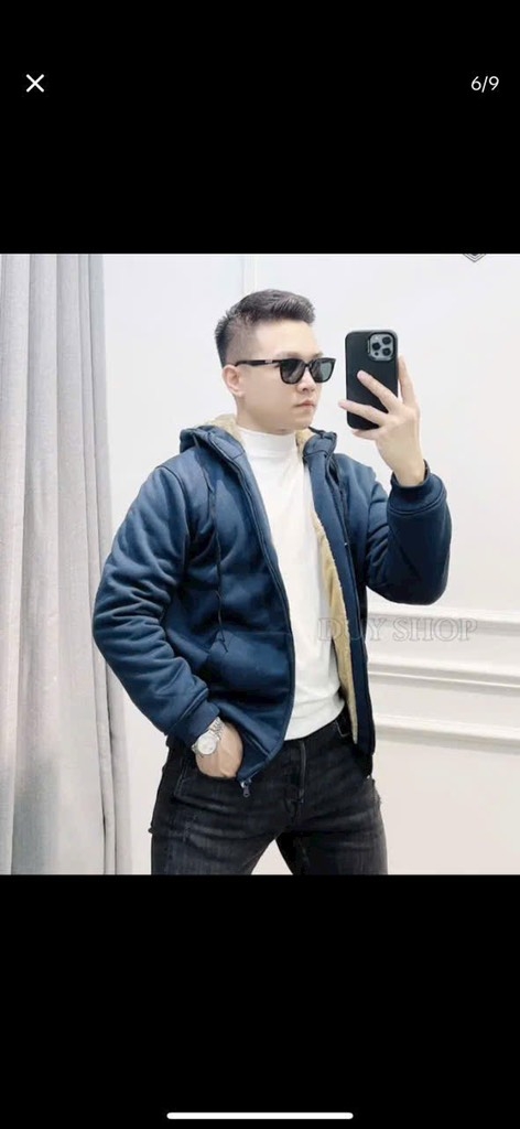 ÁO NỈ NAM XUẤT DƯ LÓT LÔNG( xả 115k)