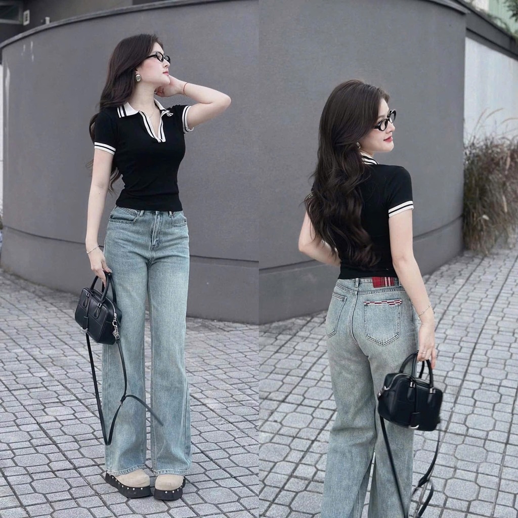 QUẦN BÒ NỮ XANH MÁC KẺ ĐỎ SẴN (SALE 99k)