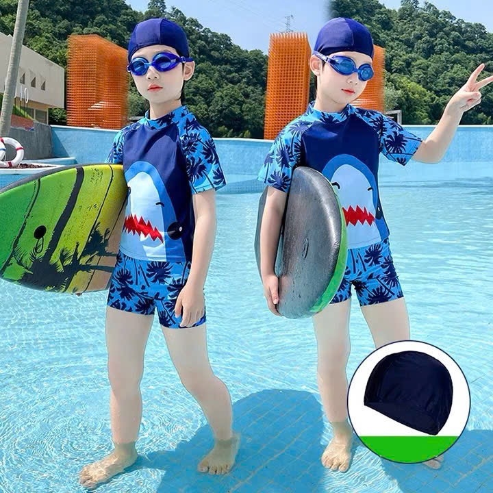 ĐỒ BƠI - BỘ BƠI CÁ MẬP CHO BÉ TRAI