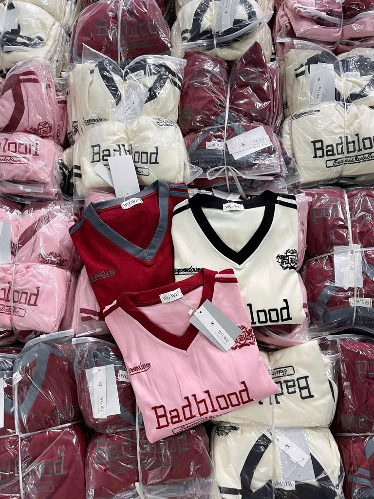 BỘ NỮ CỘC BAD BLOOD 3 MÀU SẴN (SALE 99k)