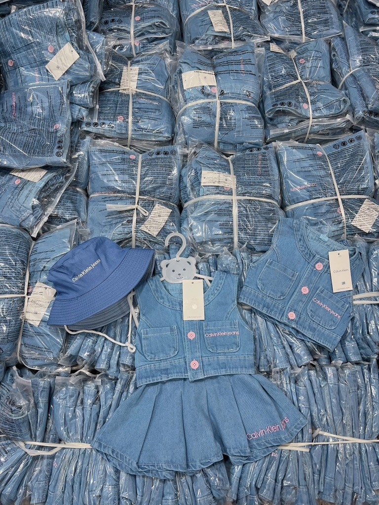 SÉT JEAN CALVIN KÈM MŨ BÉ GÁI (LOẠI ĐẮT) SẴN (XẢ 75k)