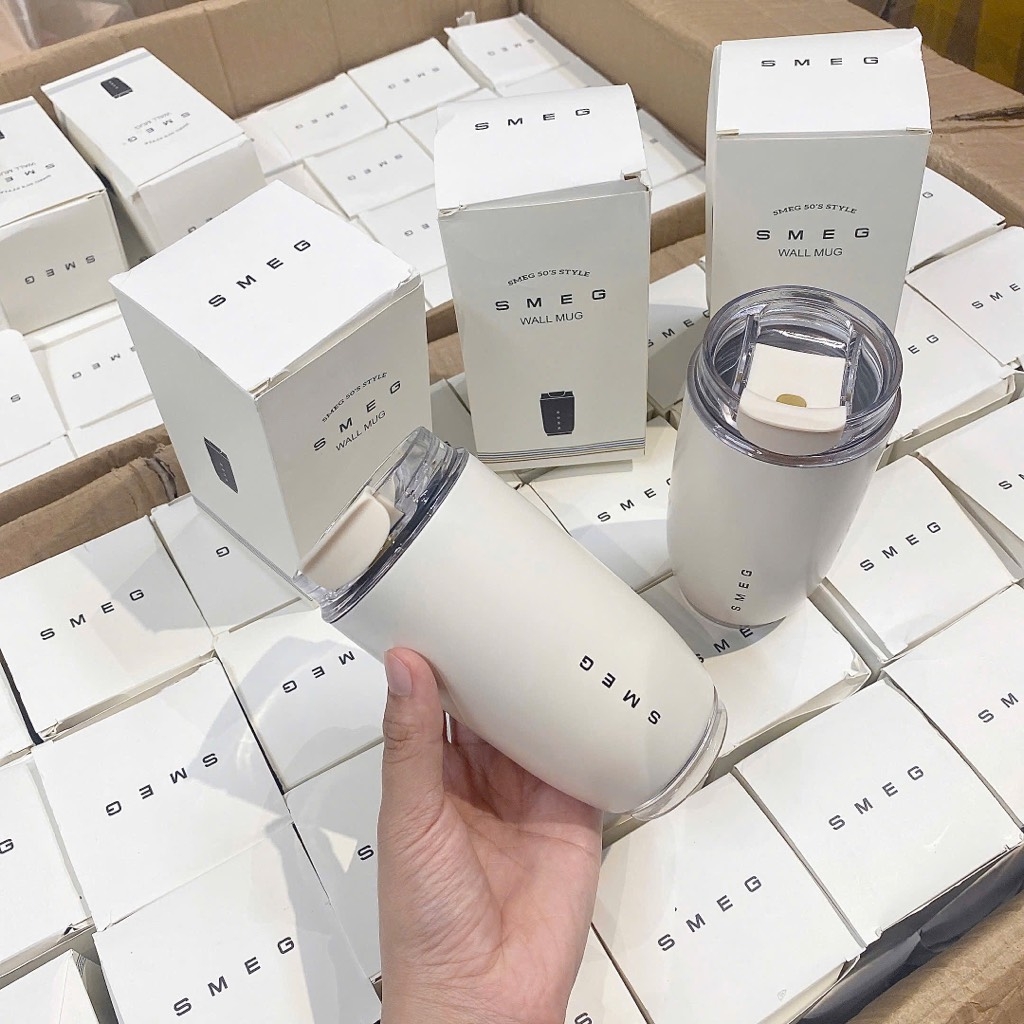 ĐỒ GIA DỤNG - CỐC GIỮ NHIỆT MÀU KEM
