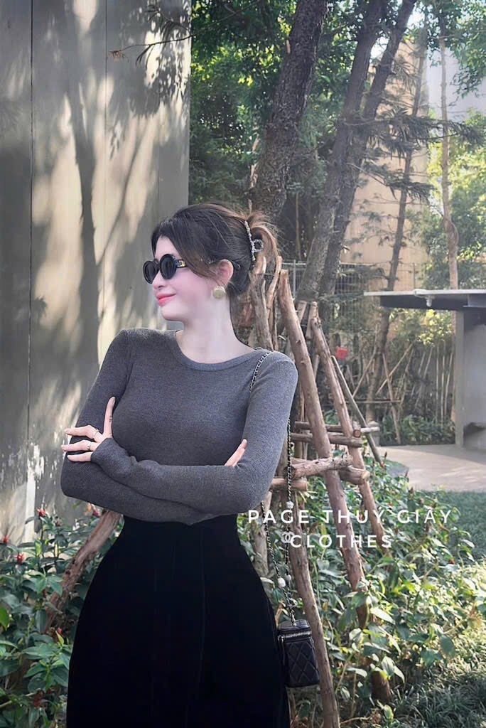 SET BỘ ÁO CV NHUNG XẾP LY NỮ THU ĐÔNG